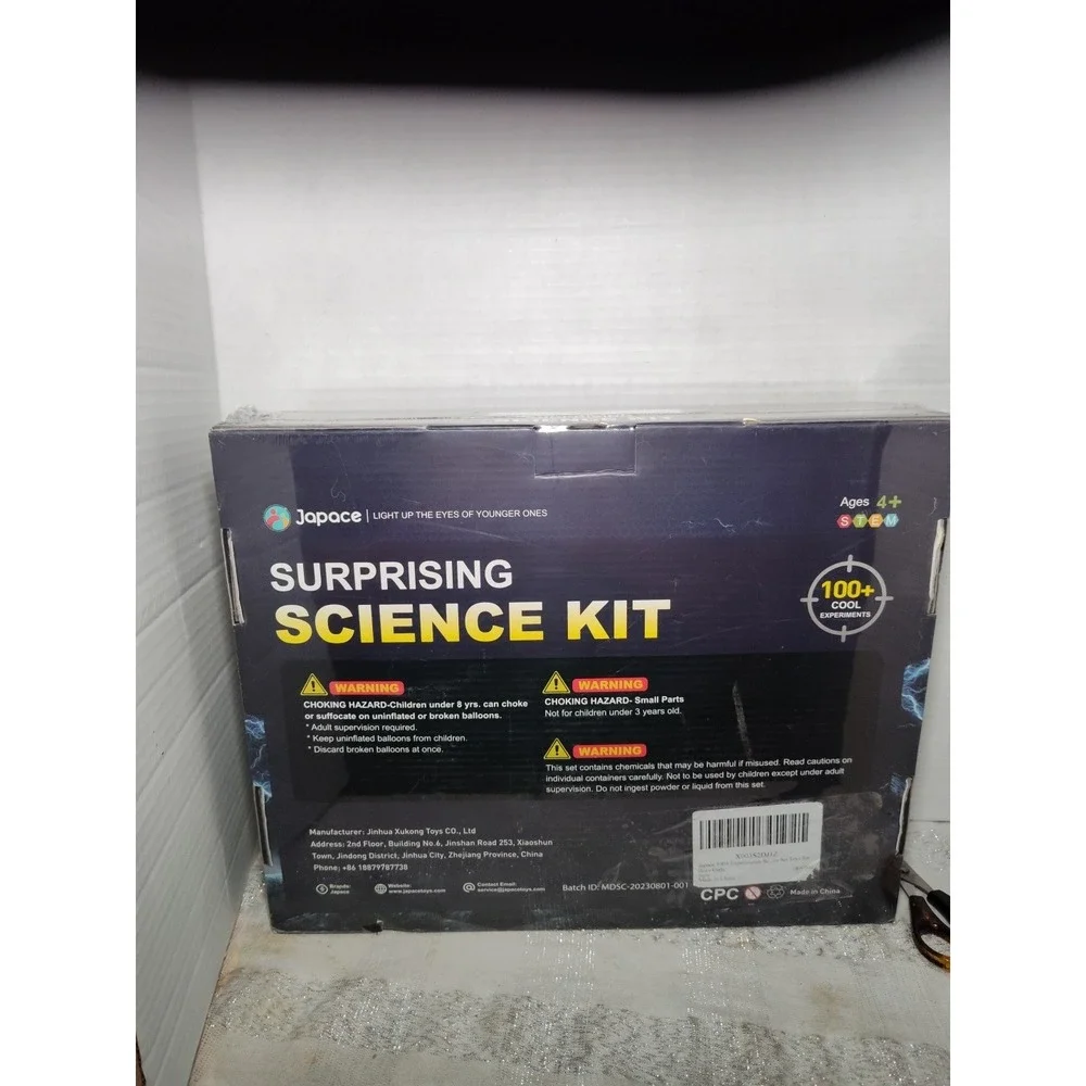 Japace Surprising Science Kit 100+ Cool Experiments‎ New STEM 4+